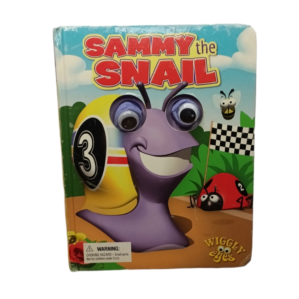 Sammy the Snail Book with Wiggly Eyes
